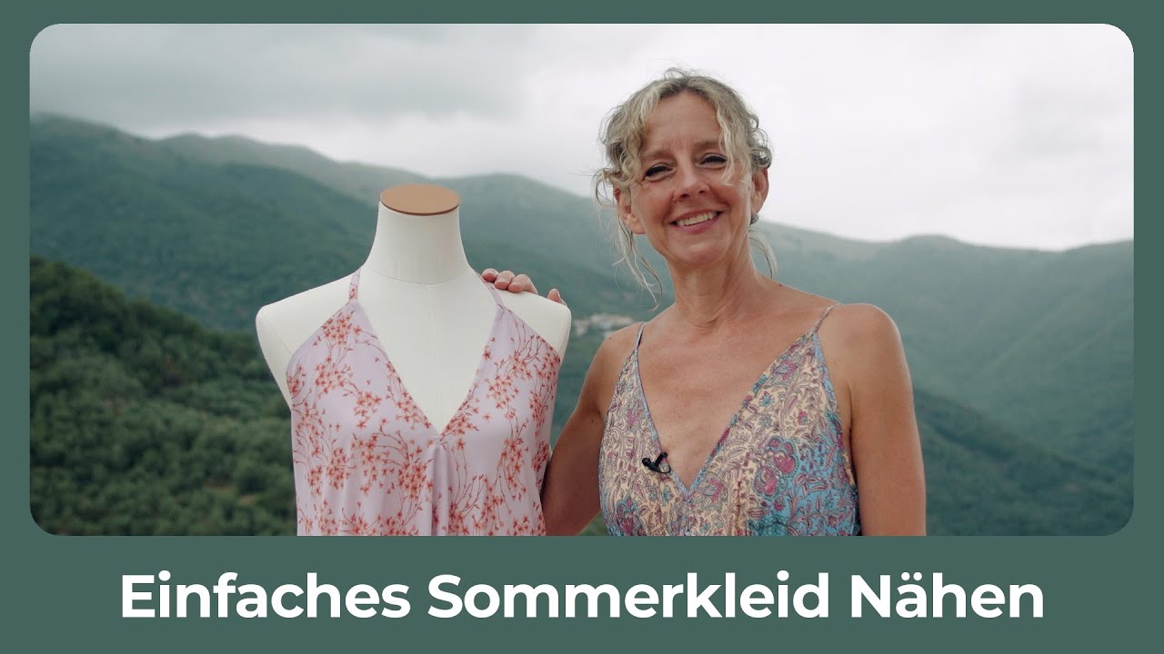 Schönes Sommerkleid nähen