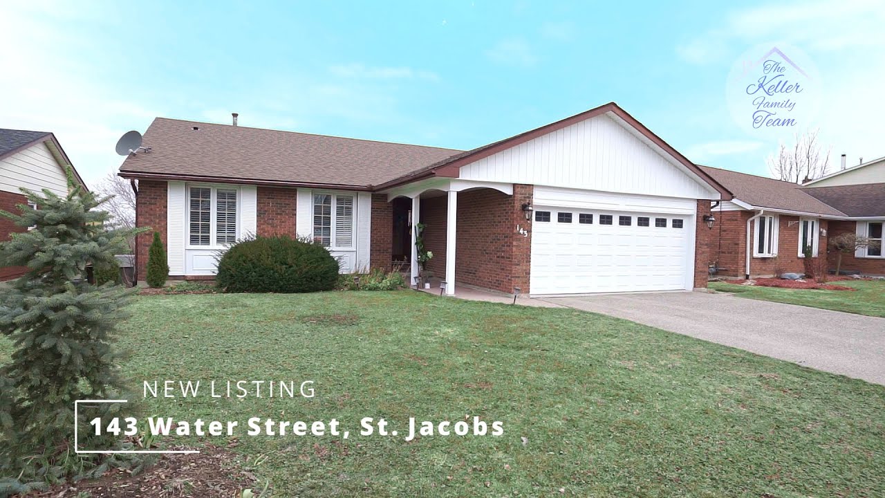 **SOLD**: 143 Water Street St. Jacobs
