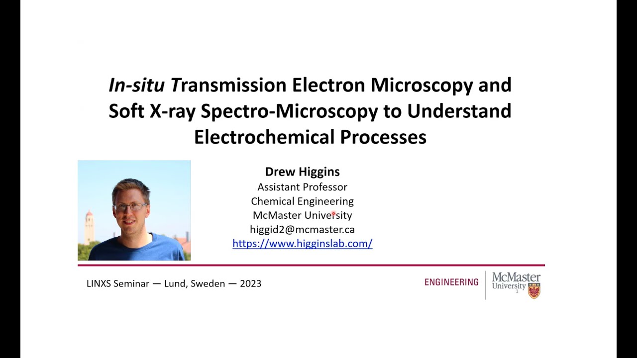 In situ characterization to understand electro-catalytic processes with Drew Higgins