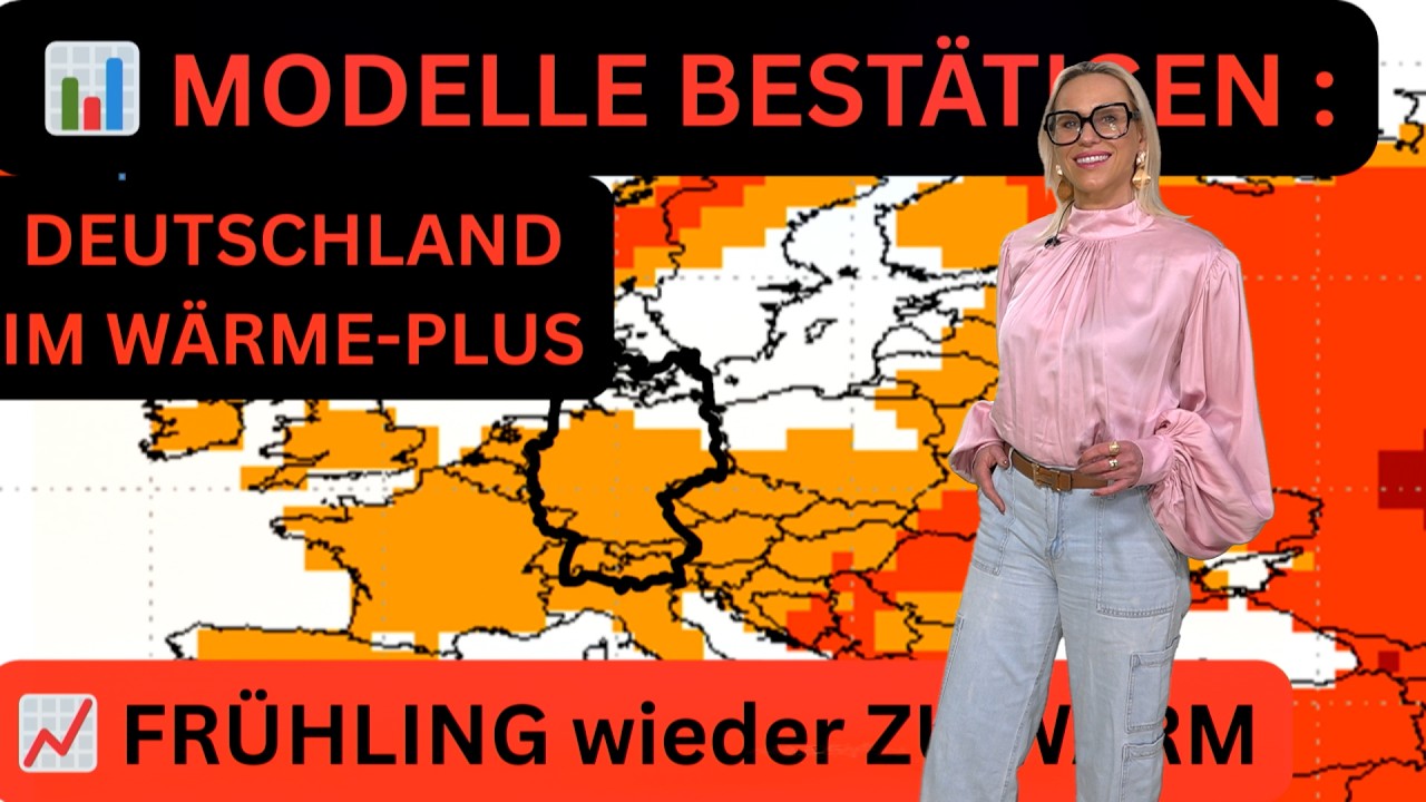 Deutschland im Wärme-Plus – Langzeitmodelle zeigen zu milden Frühling. Wärmetrend nicht gestoppt!