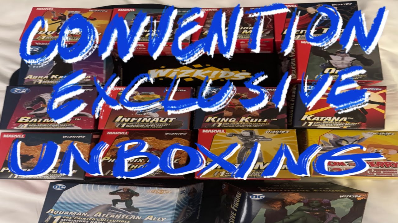 Heroclix Convention Exclusive Unboxing