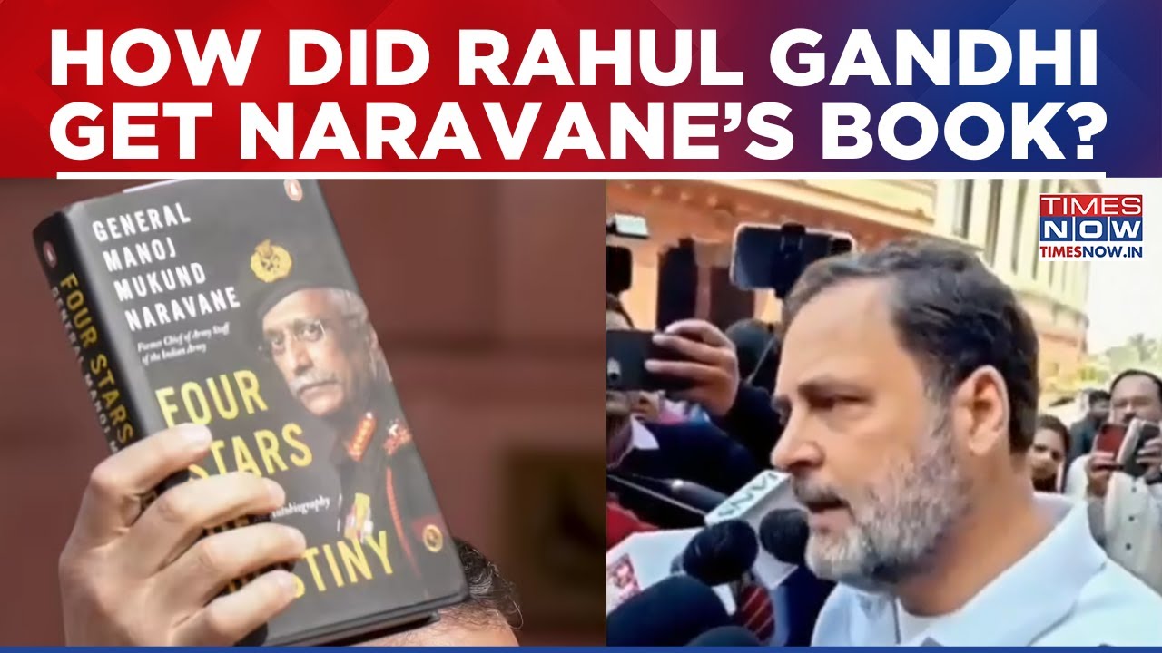 From Where Did Rahul Gandhi Get Naravane’s Book? Penguin Says Memoir Was Never Published | Watch