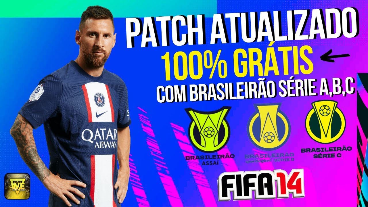 PATCH FIFA 14 PC FRACO | COM BRASILEIRÃO SÉRIE A,B,C ATUALIZADO | PLACARES REAIS, FACES E ESTÁDIOS