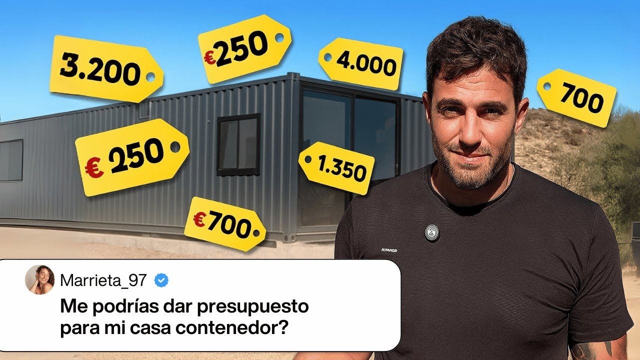 CUANTO CUESTA REALMENTE UNA CASA CONTENEDOR👀
