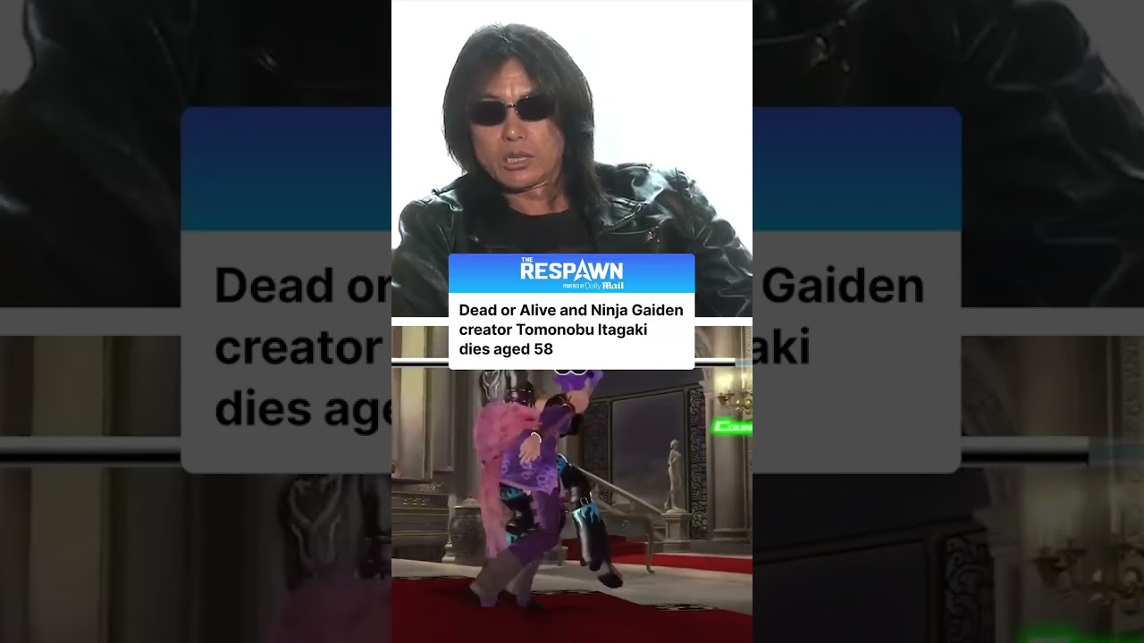 Tomonobu Itagaki, the legendary creator behind Dead or Alive and the 2004 revival of Ninja Gaiden,