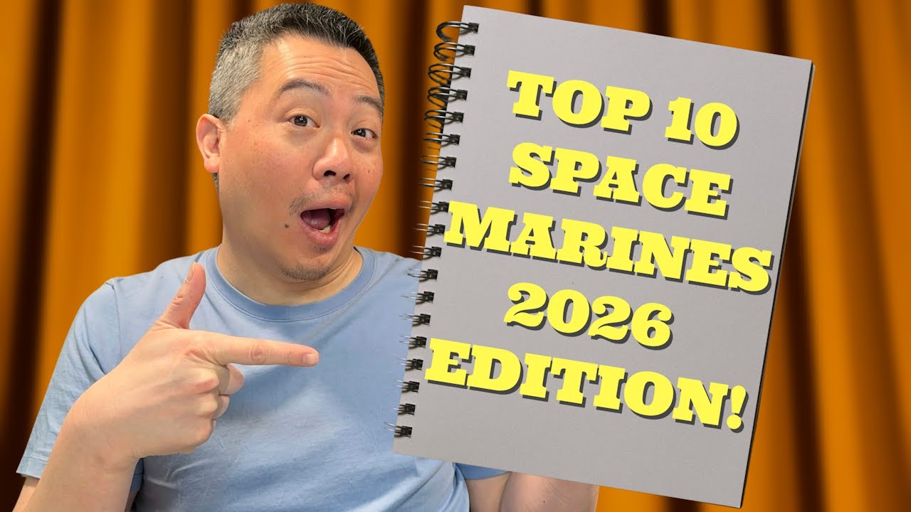 Топ-10 фигурок космодесантников Warhammer 40K от JoyToy, издание 2026 года.