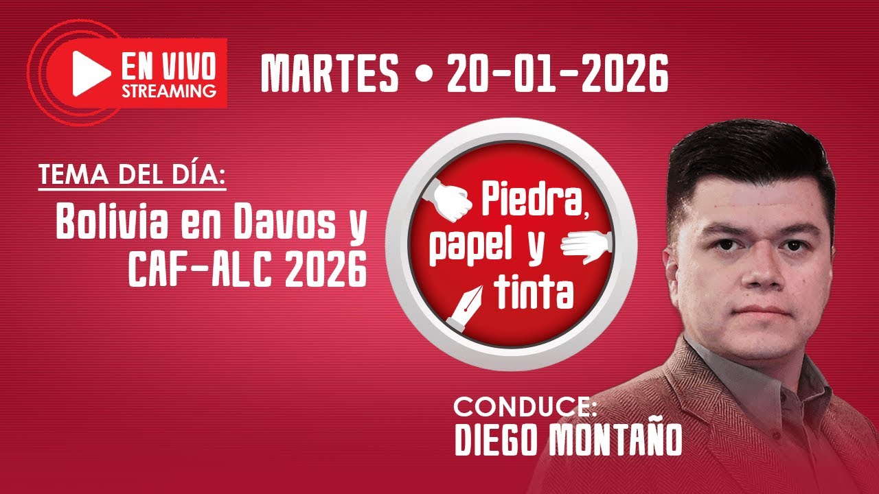 ¿ESTÁ LA PAZ PREPARADA PARA LAS LLUVIAS? - Piedra, papel y tinta 20-01-26