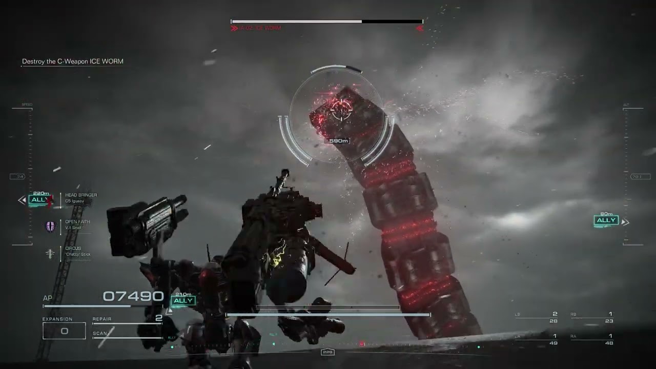 Destroy the 'Ice Worm' | ARMORED CORE VI FIRES OF RUBICON