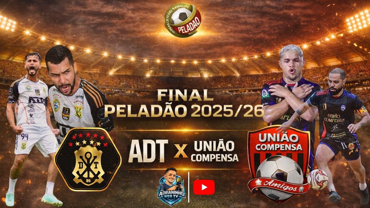 ATD X UNIÃO COMPENSA - GRANDE FINAL DO PELADÃO 2025/26