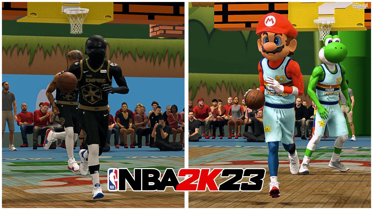 Super Mario vs Star Wars NBA 2K23 Mods
