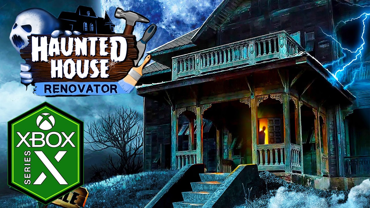 Игровой процесс Haunted House Renovator на Xbox Series X [Оптимизировано]