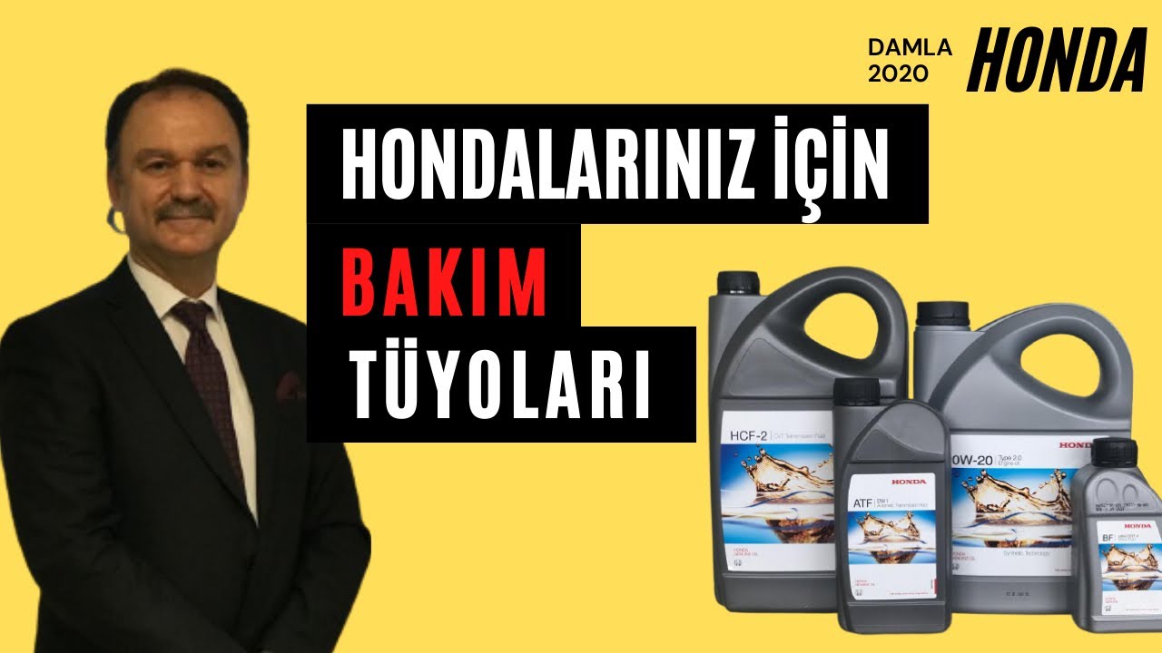 Hondalarınız için Bakım Tüyoları !