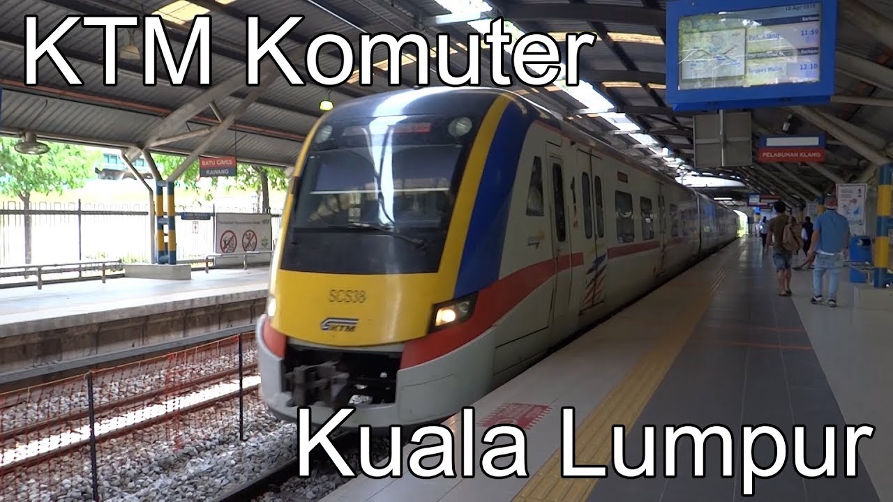 🇲🇾 KTM Komuter in Kuala Lumpur - EMU Class 92 - Commuter trains  (2018)