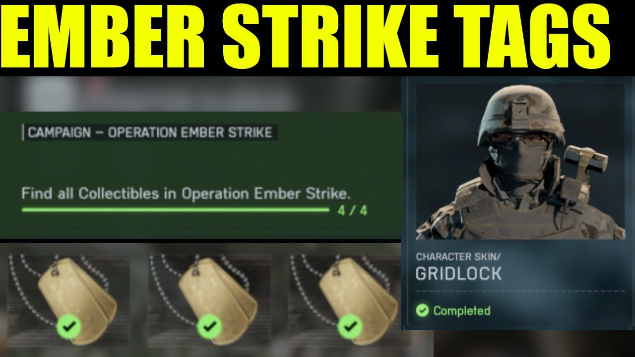battlefield 6 - ember strike all collectibles locations | find all collectibles in ember strike
