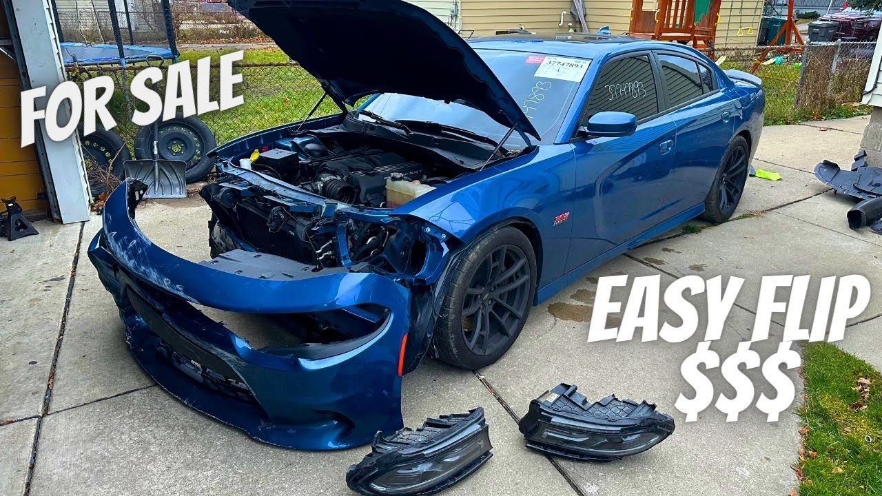 I Bought A DESTROYED Scat Pack Charger At Salvage Auction!