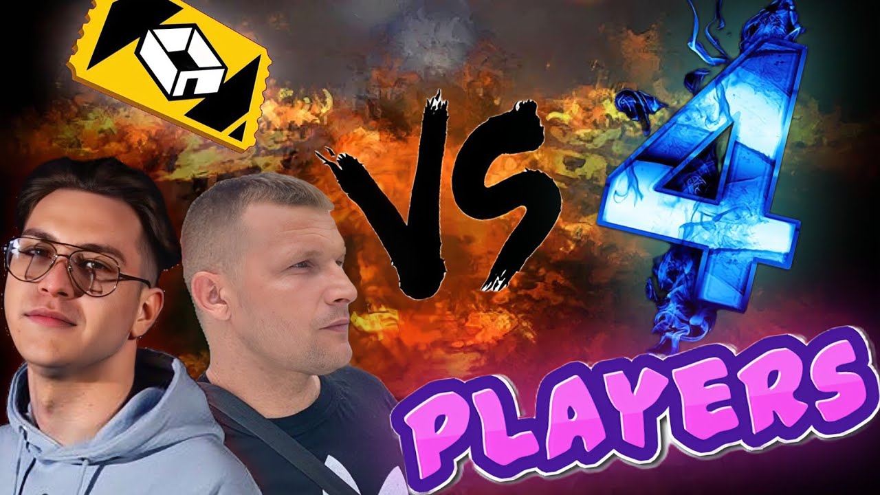 Room de 2 VS 4 Players! Cine câștigă?