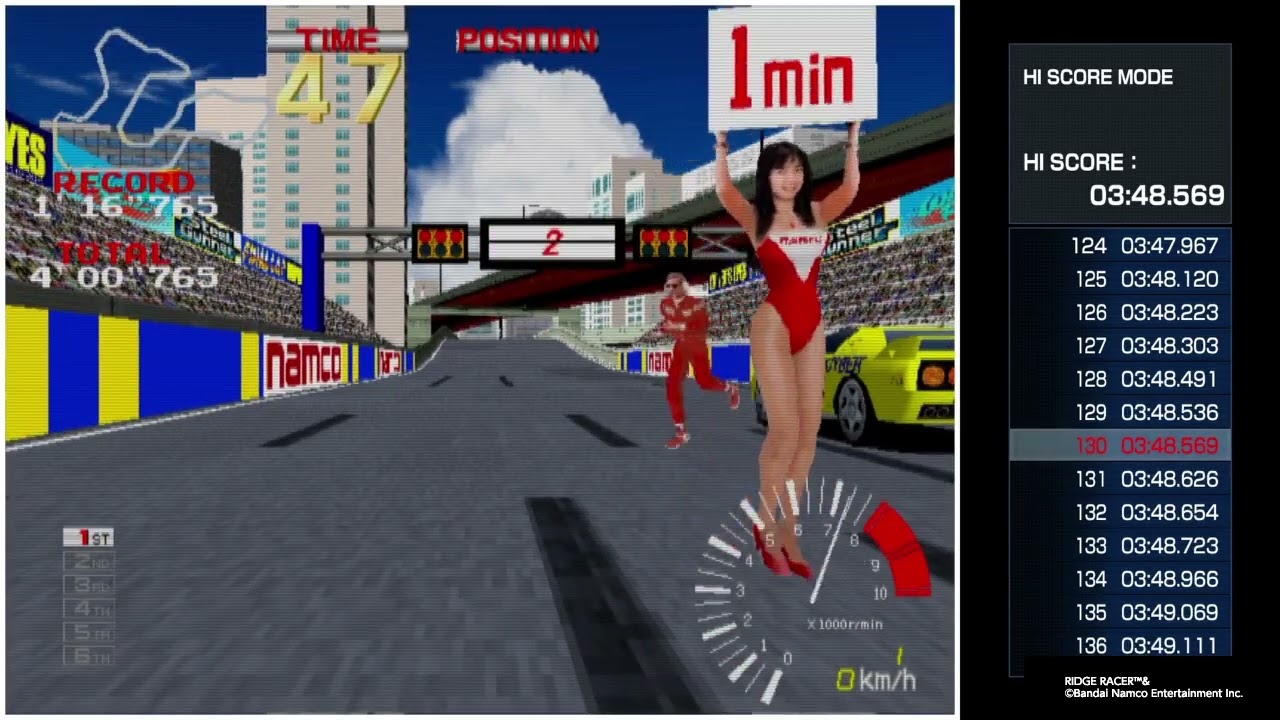 PS4版「リッジレーサー」プレイはこんな感じ　#ridgeracer
