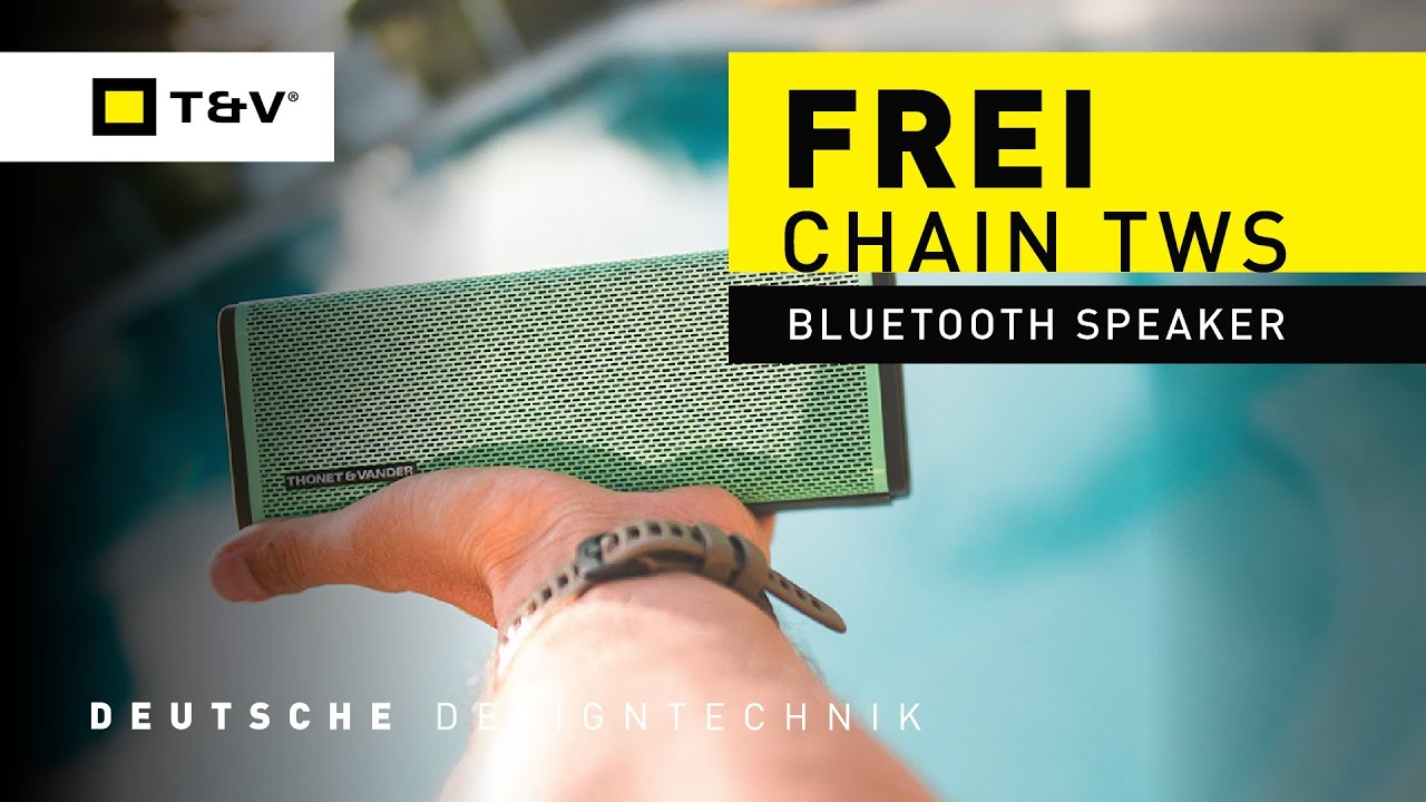 Tutorial: Frei Chain TWS Bluetooth Speaker de Thonet & Vander