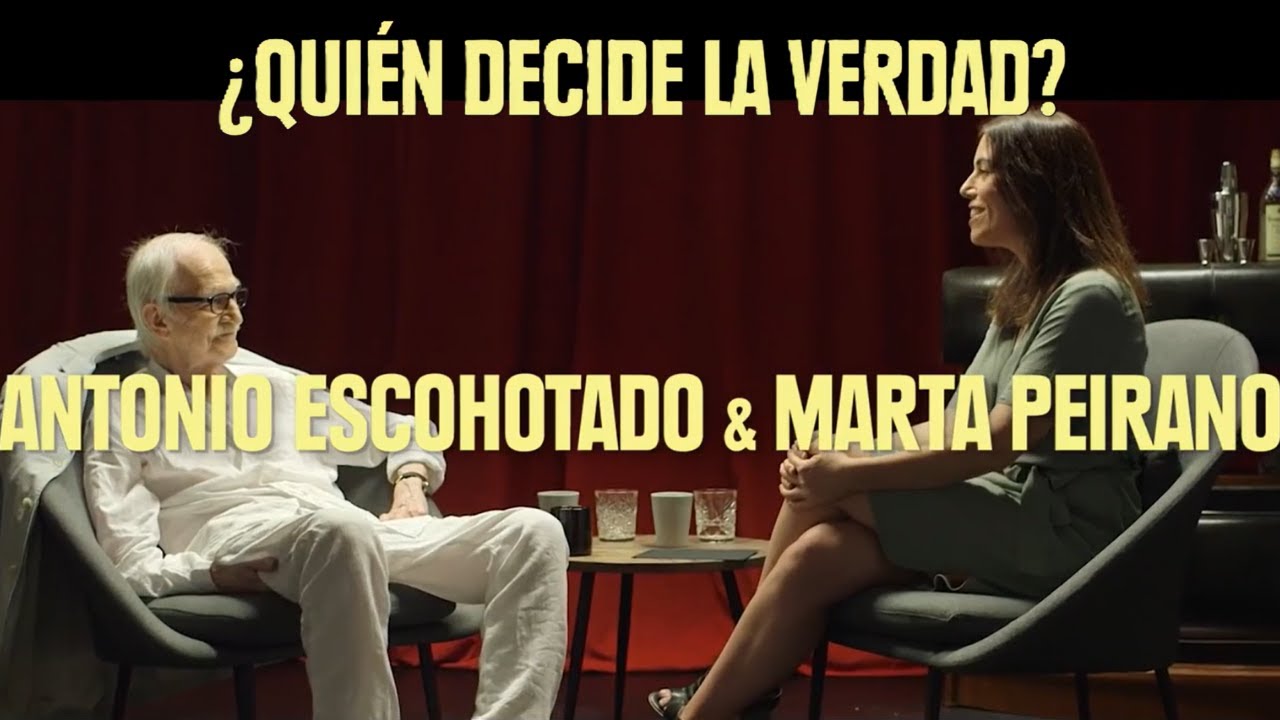 Antonio Escohotado y Marta Peirano discuten sobre cuestiones filosóficas (entrevista completa en HD)