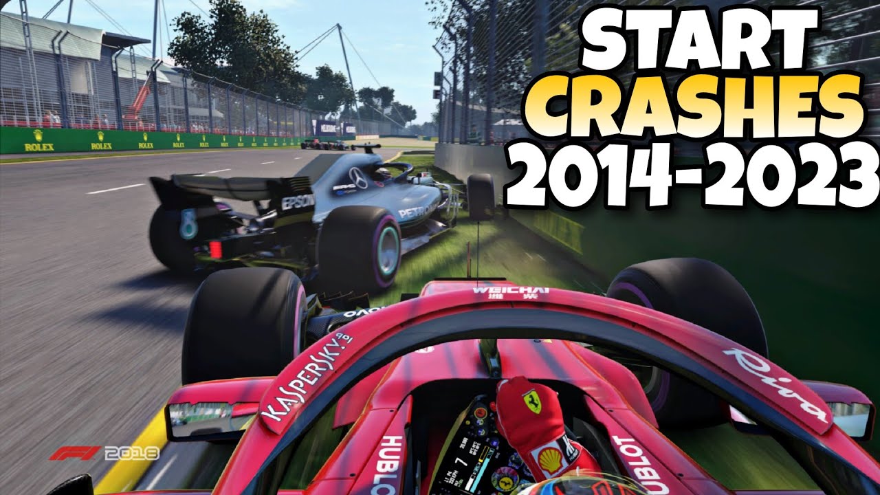 F1 START CRASHES 2014-2023