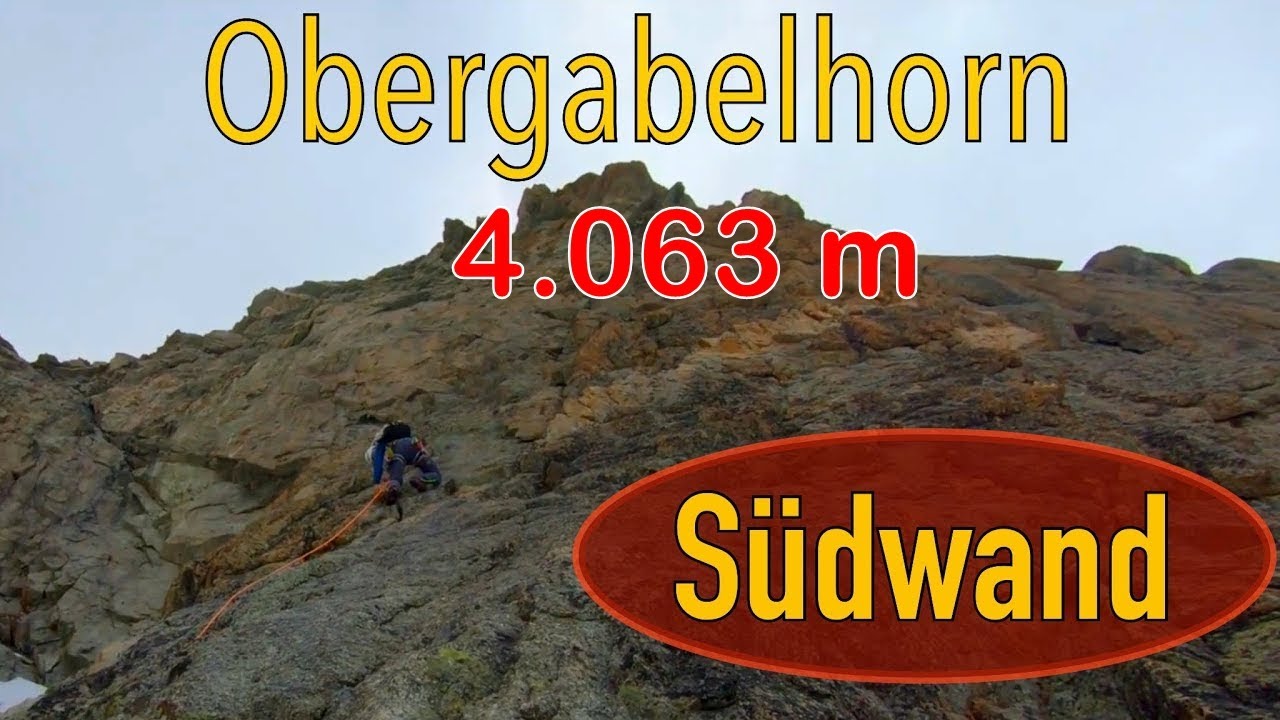 Die beste Felswand an einem Walliser 4000er!