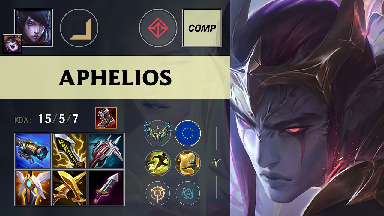(JL Comp) Aphelios ADC vs Kai'Sa - EUW Challenger Patch 26.13