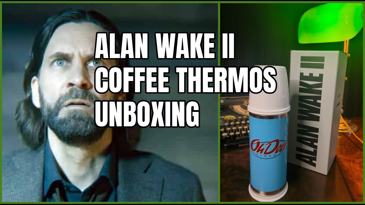 ALAN WAKE 2 COFFEE THERMOS - GreenCosplay