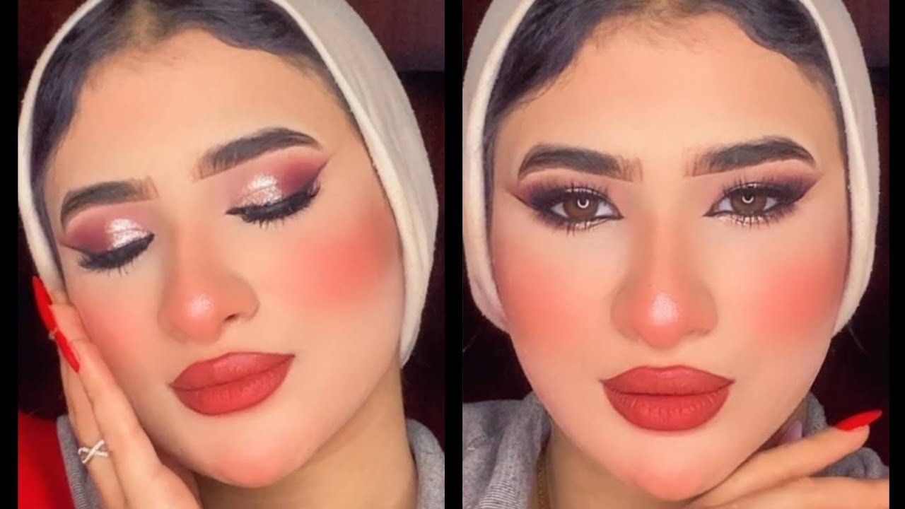 توتريال لميكب عروسه 👌بكل خطوه لكل ميكب ارتست مبتدئه 👌