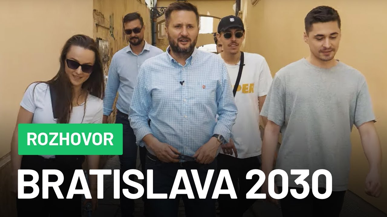 Prechádzka po Bratislave s Matúšom Vallom v roku 2030