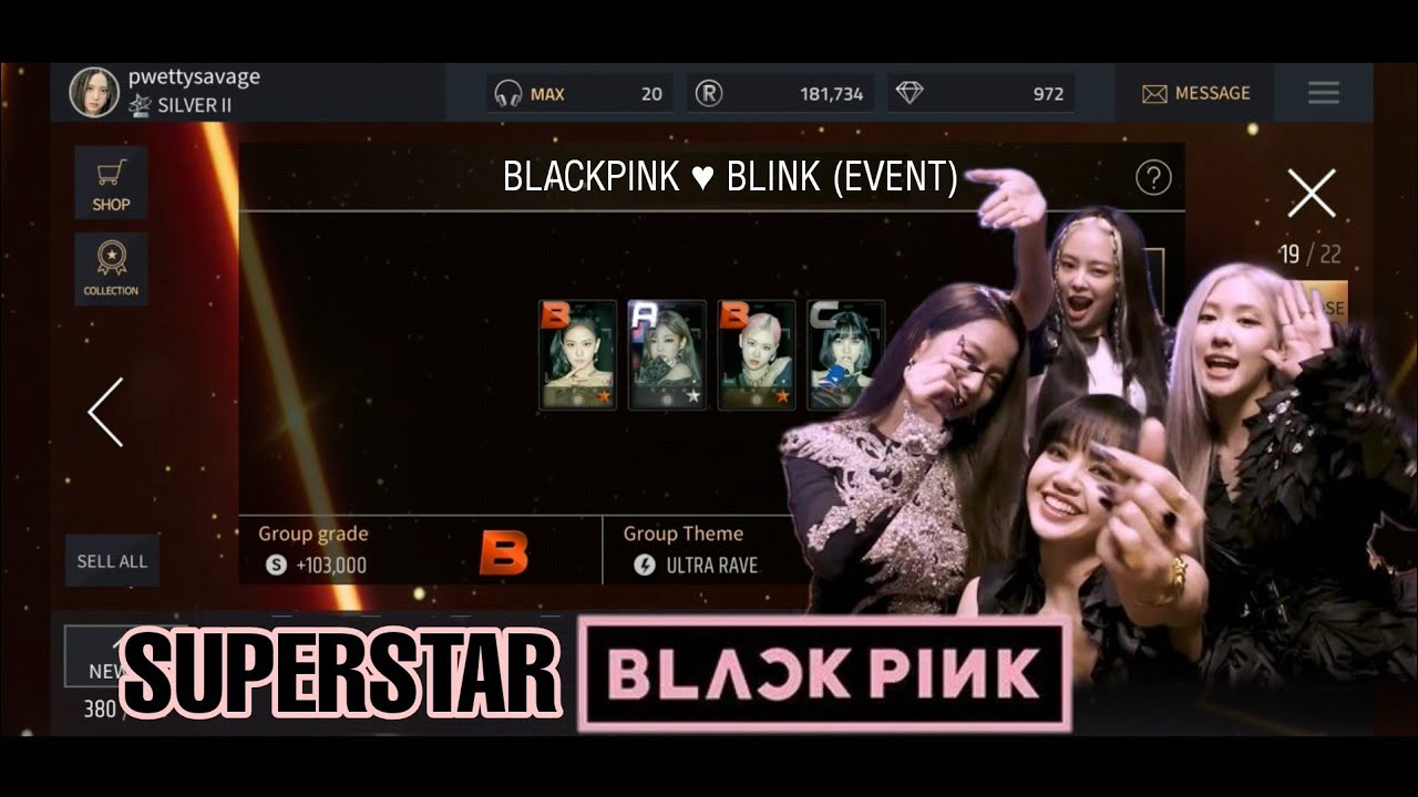 [SUPERSTAR YG] Hunting Blackpink “[4+1]” Anniversary Limited Edition Cards