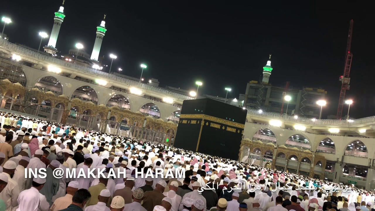 عشائية #ياسر_الدوسري من داخل الحرم (وإذا ابتلى إبراهيم) ١٤٤١/٢/١٩هـ