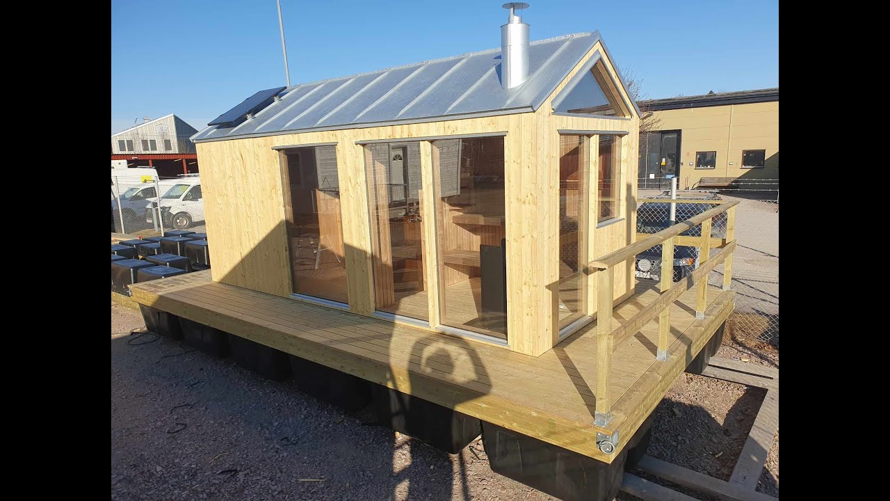 Bastuflotte Komplett och färdigbyggd