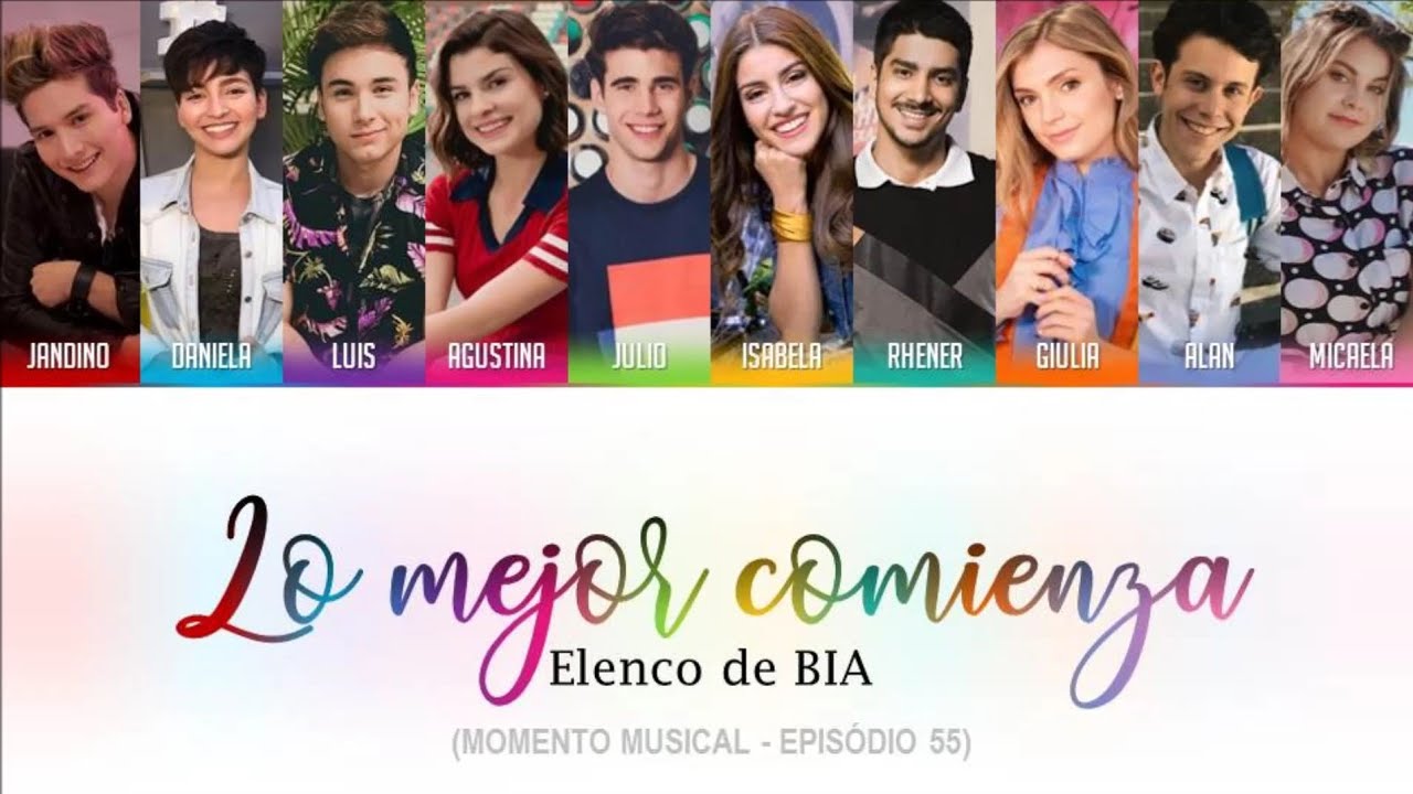 Lo mejor comienza - Elenco de BIA (Chicos de Fundom/Episodio 55) | Music Lyrics | Letra