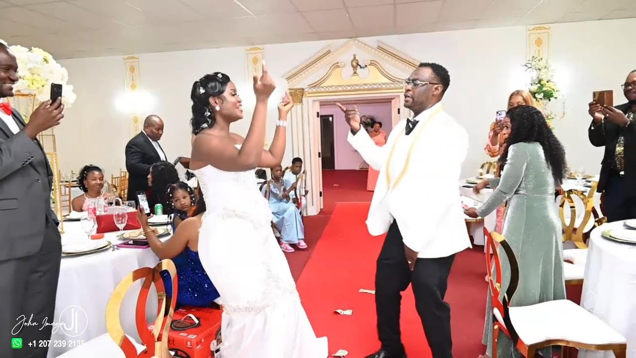 CONGOLESE #wedding NATHALIE & PIERROT IN NEW JERSEY USA (JOHN IMAGE NA POINTE)