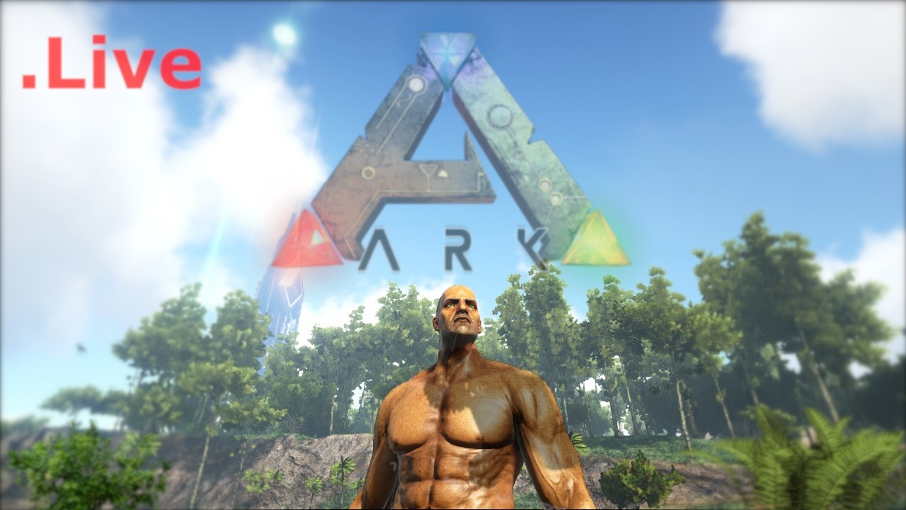 ARK Survival Evolved Island Map. No spino today. Gaming with RG DK.