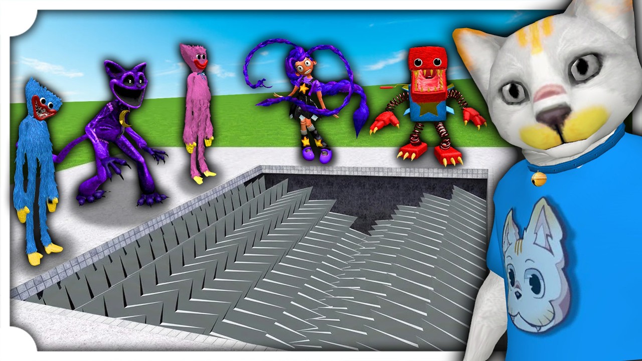 TRITO TUTTI I PERSONAGGI DI POPPY PLAYTIME SU GARRY'S MOD!