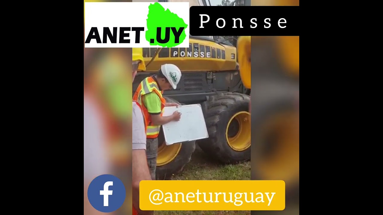 Anet.uy forwarder forestal Uruguay Ponsse curso práctico