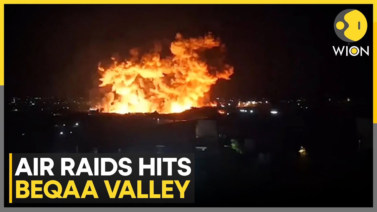 Israel Strikes Hezbollah's Strongholds | Airstrikes Hit Weapons Depot and Training Camps | WION