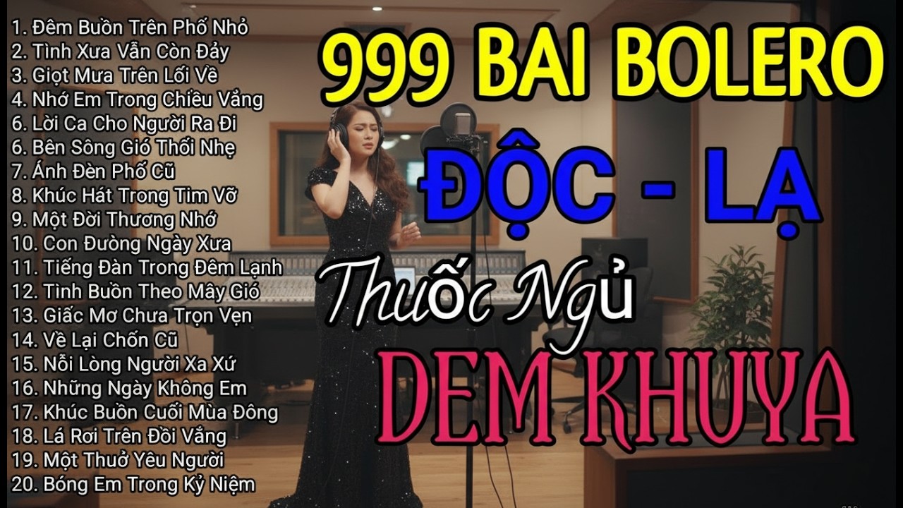 Nhạc Bolero Hải Ngoại – Tuyển Tập Hay Nhất