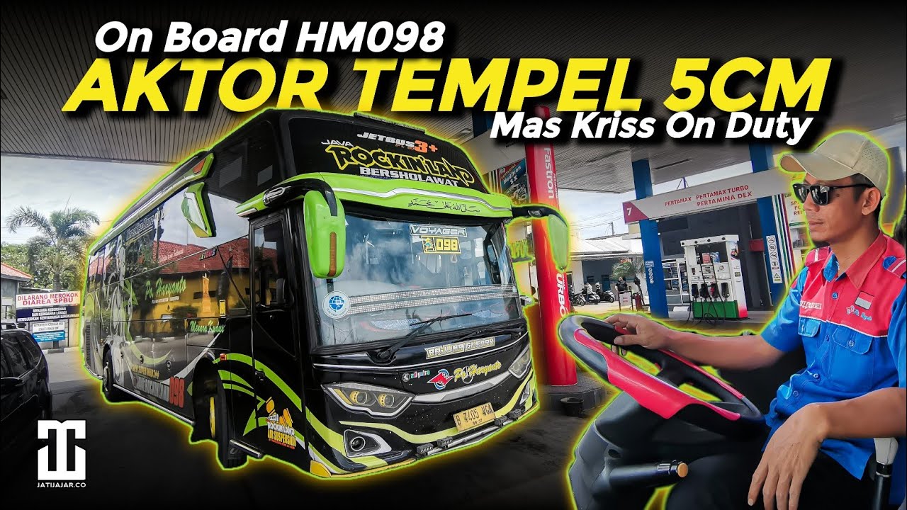 MERCY STANDAR BERANI NEMPEL VOLVO !!! , Trip PO.Haryanto HM 098 Java Rockinland