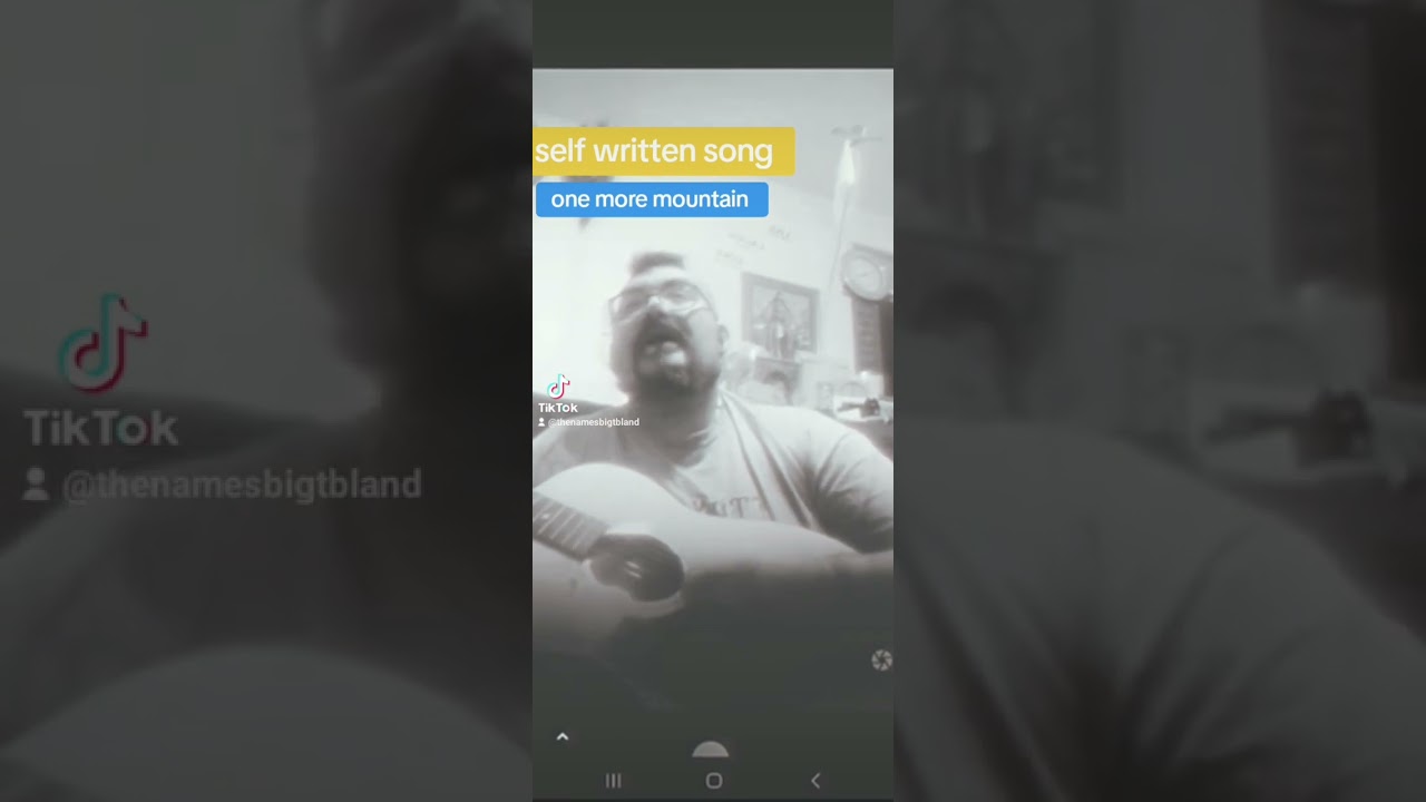 #one more mountain (by me )  #BigTBland#selfwrittensong #dealingwithgreafandloss (I hope this helps