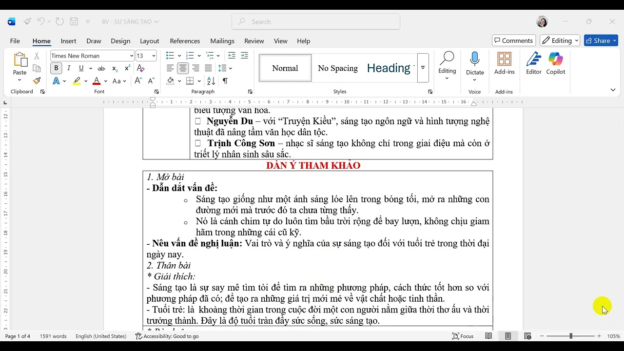 NLXH - TUỔI TRẺ VỚI SỰ SÁNG TẠO