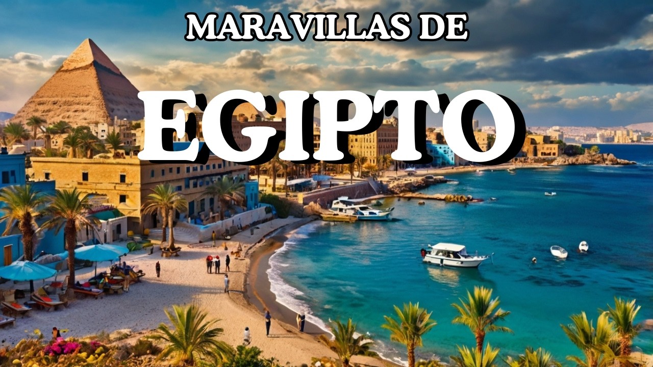 Maravillas de Egipto - Los Lugares Más Espectaculares de Egipto - Vídeo de Viaje en 4k