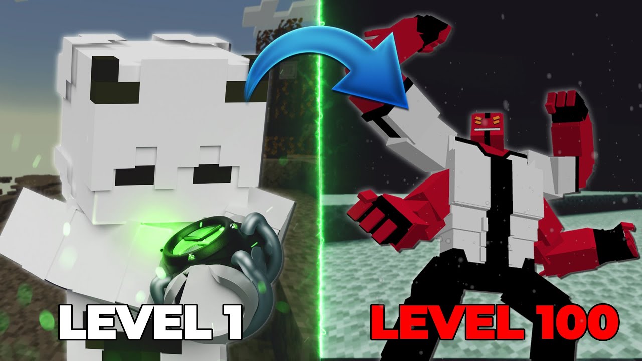 Minecraft'ı Bitiriyoruz ama Ben 10 Olarak