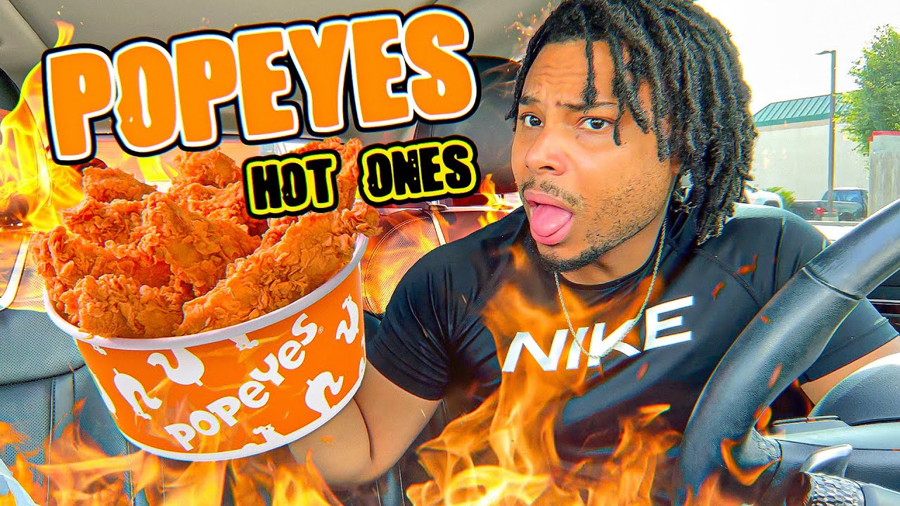 Хрустящая острая курица «Горячие» — Popeyes 🌶️