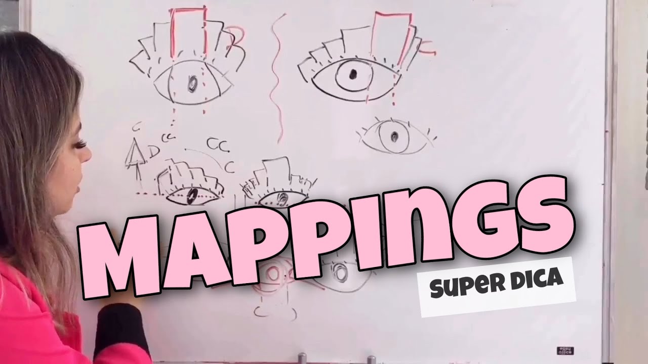 COMO ESCOLHER O MAPPING NA EXTENSÃO DE CILIOS