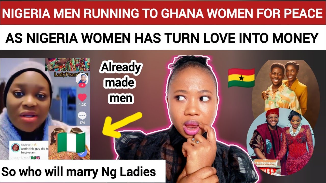 NIGERIA Men, Running To GHANAIAN Women For Peace, And NIGERIA Men Is Best In The Game