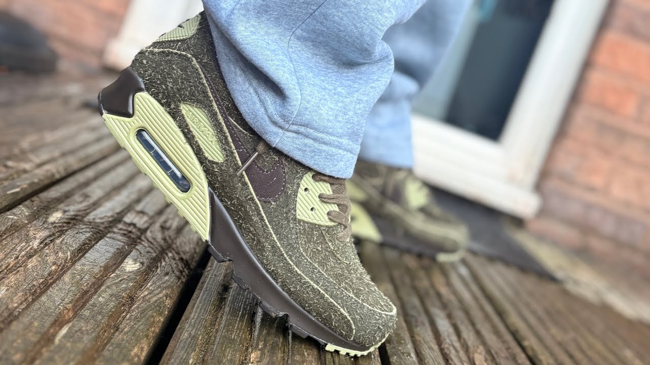 TO JEST OGIEŃ! NIKE AIR MAX 90 PREMIUM CARGO KHAKI VELVET BROWN Recenzja i na nogach