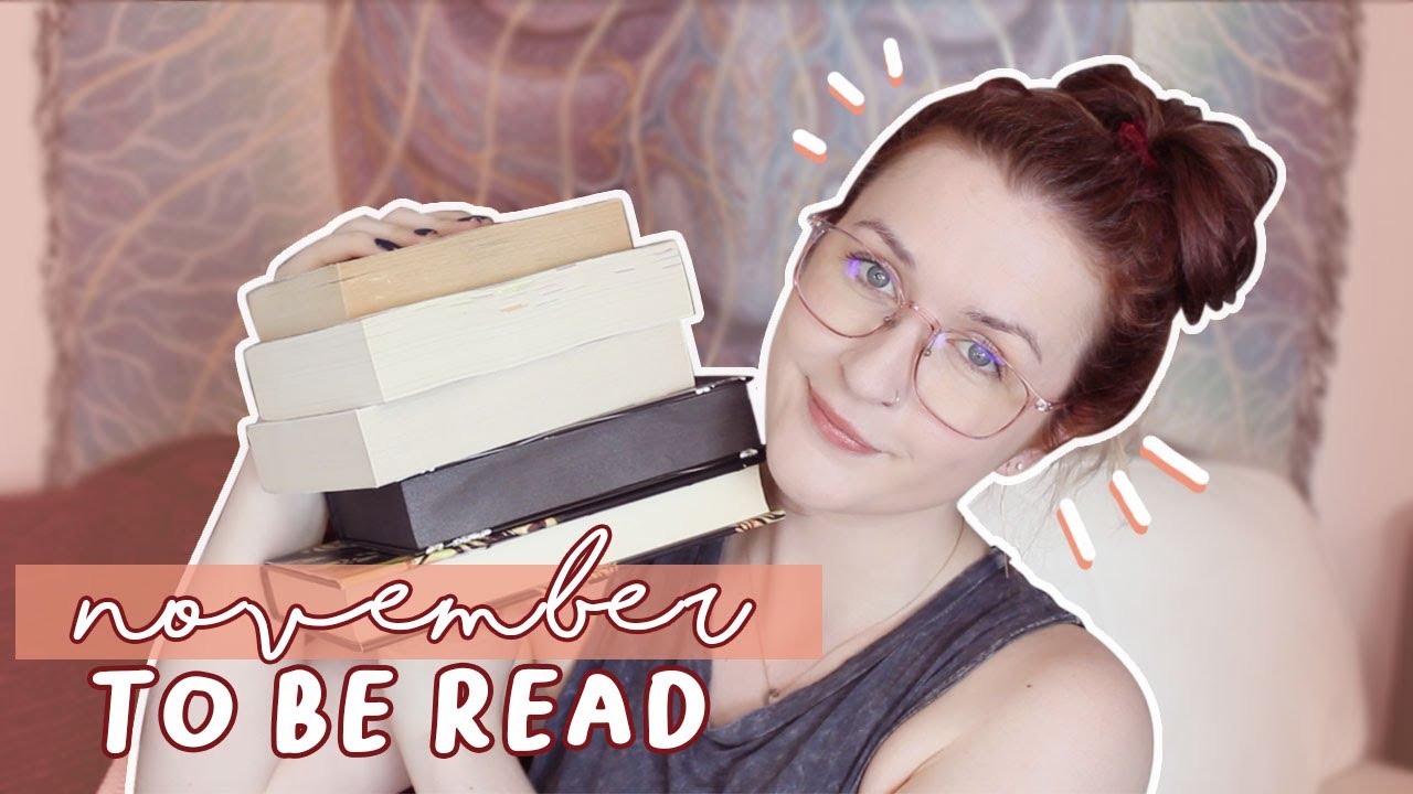 books I want to read in November... well, the last half at least