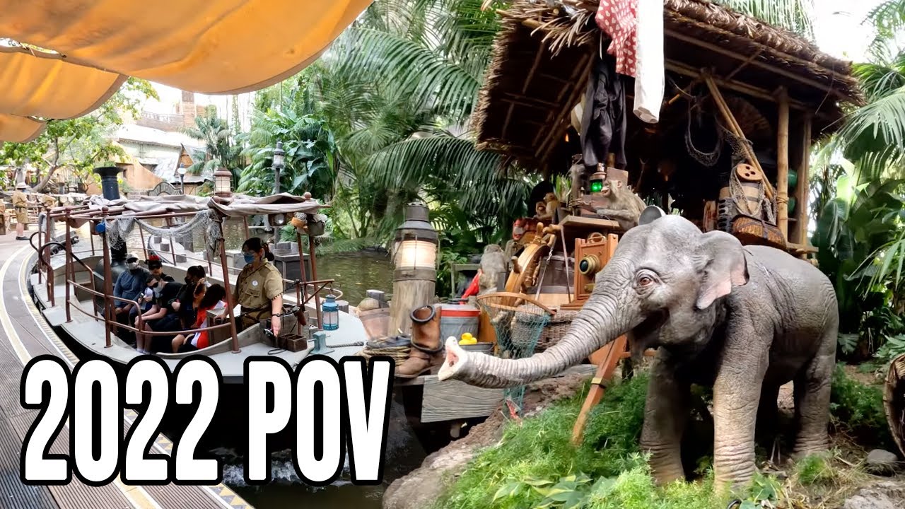 Jungle Cruise - 2022 Disneyland POV [4K]